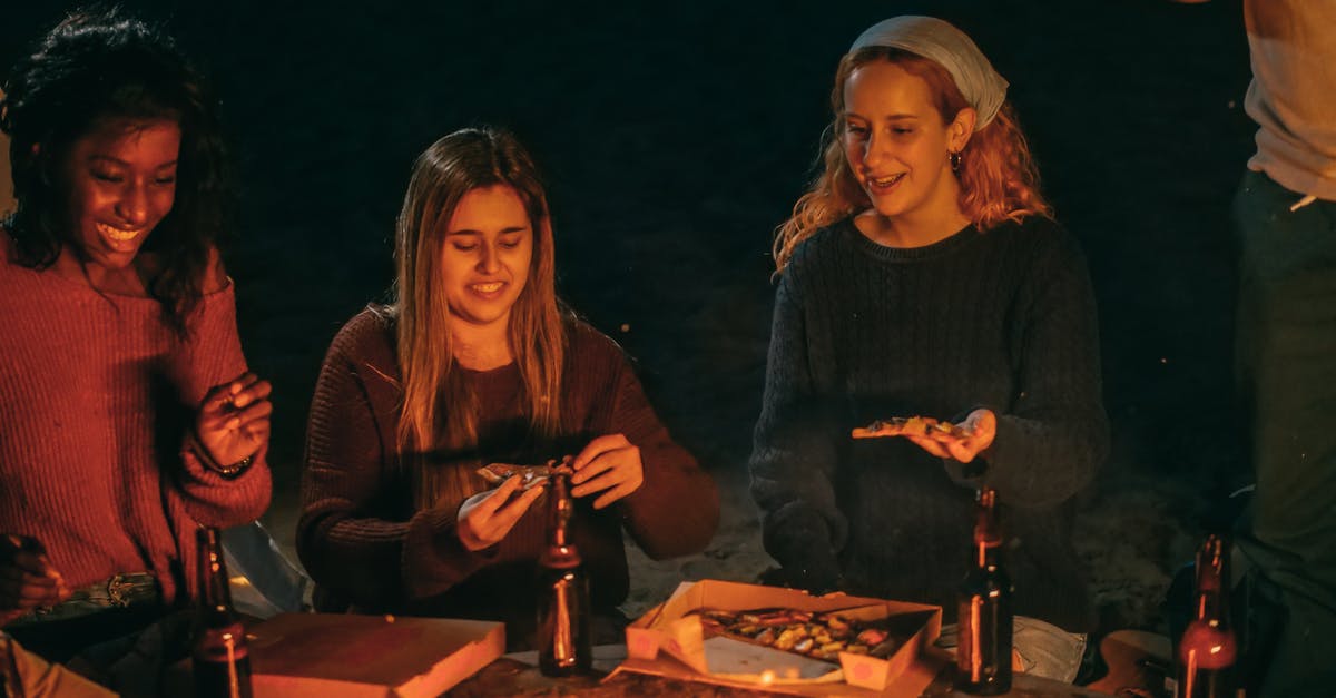 how to get maximum amount of rise for shaped pizza - Three Women Eating Pizza