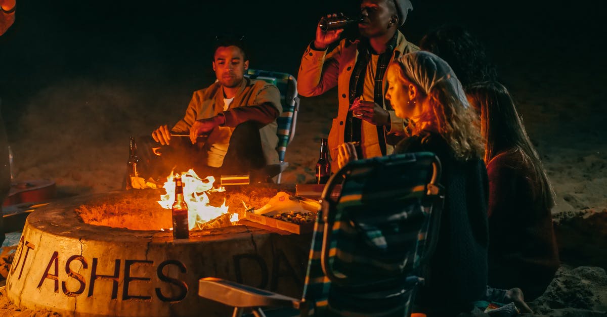 how to get maximum amount of rise for shaped pizza - Group of Friends Eating in Front of Fire Pit