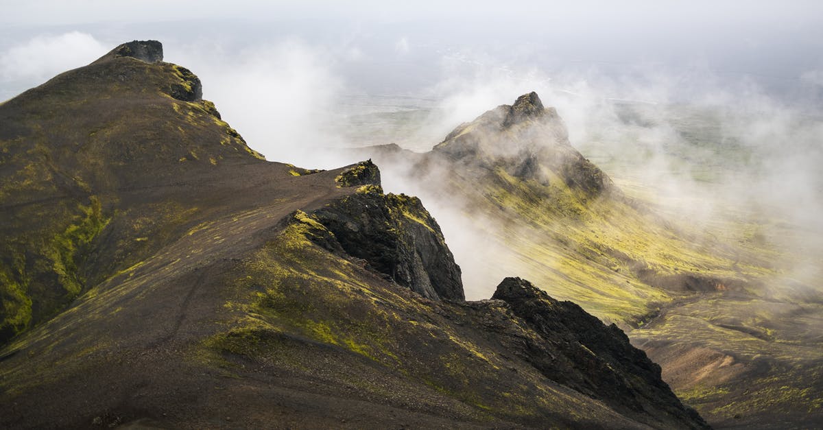 How to get moist goo in layers of chelsea buns - Green and Brown Mountain Under White Clouds