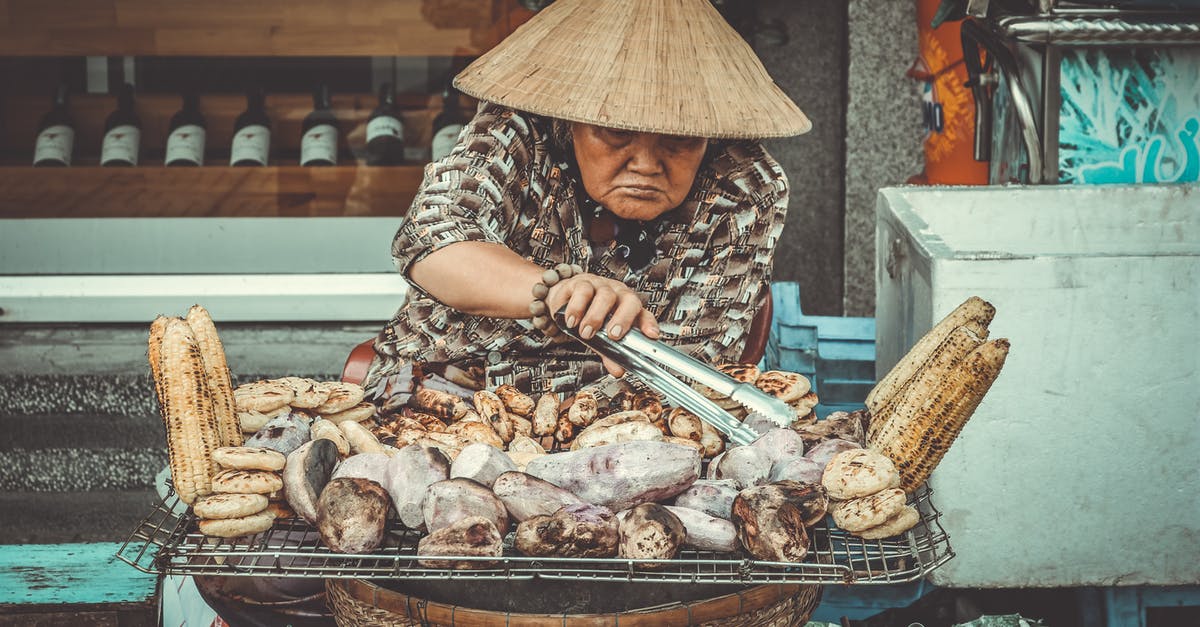 How to grill potatoes? - Woman Selling Grilled Root Crops