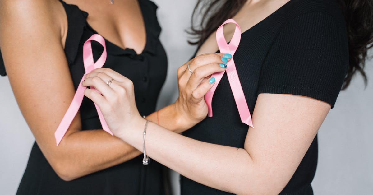 how to make health bar hold (stick) together - 2 Women Holding Pink Ribbons
