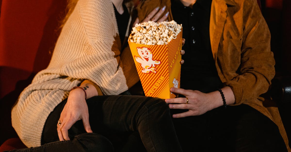 How to make Movie Theatre like Popcorn? - Couple with Popcorn on Yellow Tumbler