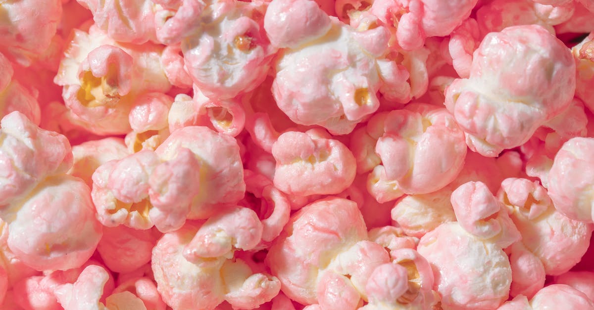 How to make perfect crunchy popcorn? - Pink Popcorns in Close Photography