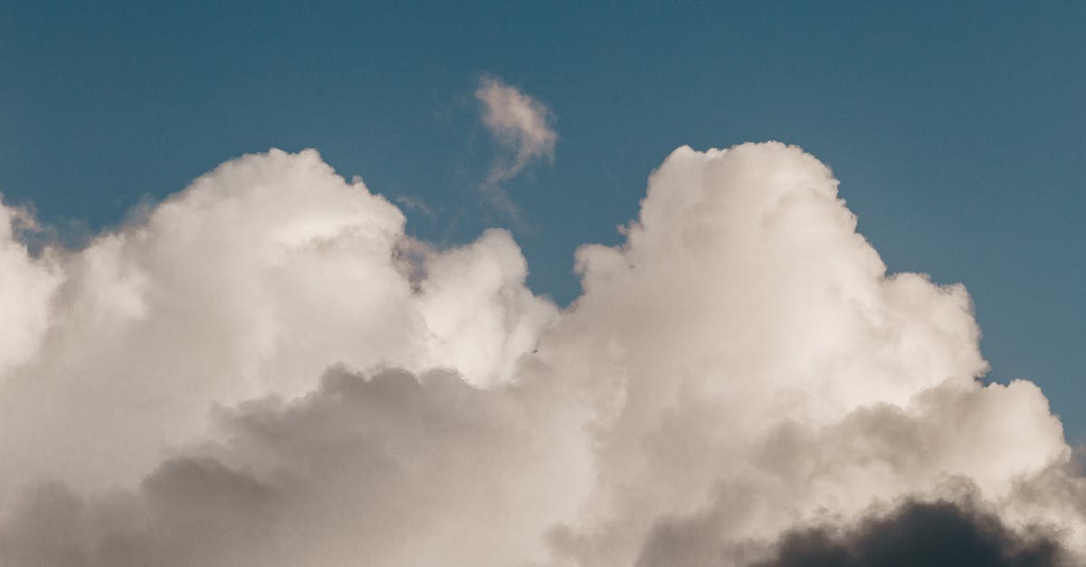 How to make thick and fluffy pancakes? - Blue sky with fluffy clouds in daytime