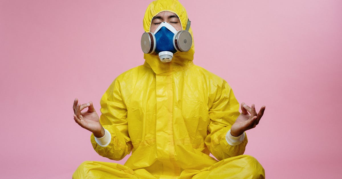 How to mask the taste of iron? - Man In Yellow Protective Suit 