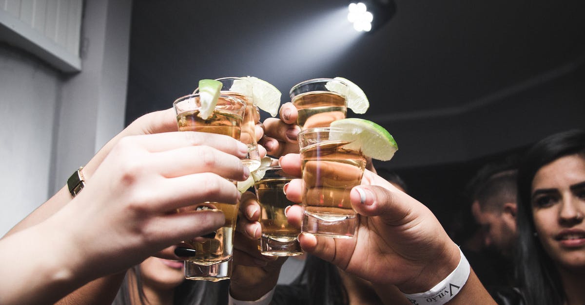 How to prepare a ginger lime drink mixer? - Photo of People Doing Cheers