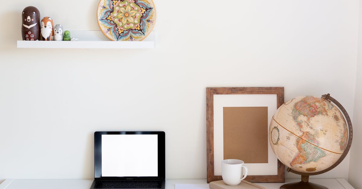 How to prepare soup for an office potluck? - Interior of cozy home office with netbook frame globe organizer and vintage decor elements