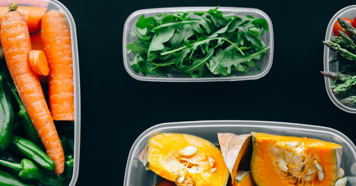 How to preserve squash - Nutritious Vegetables in Plastic Containers