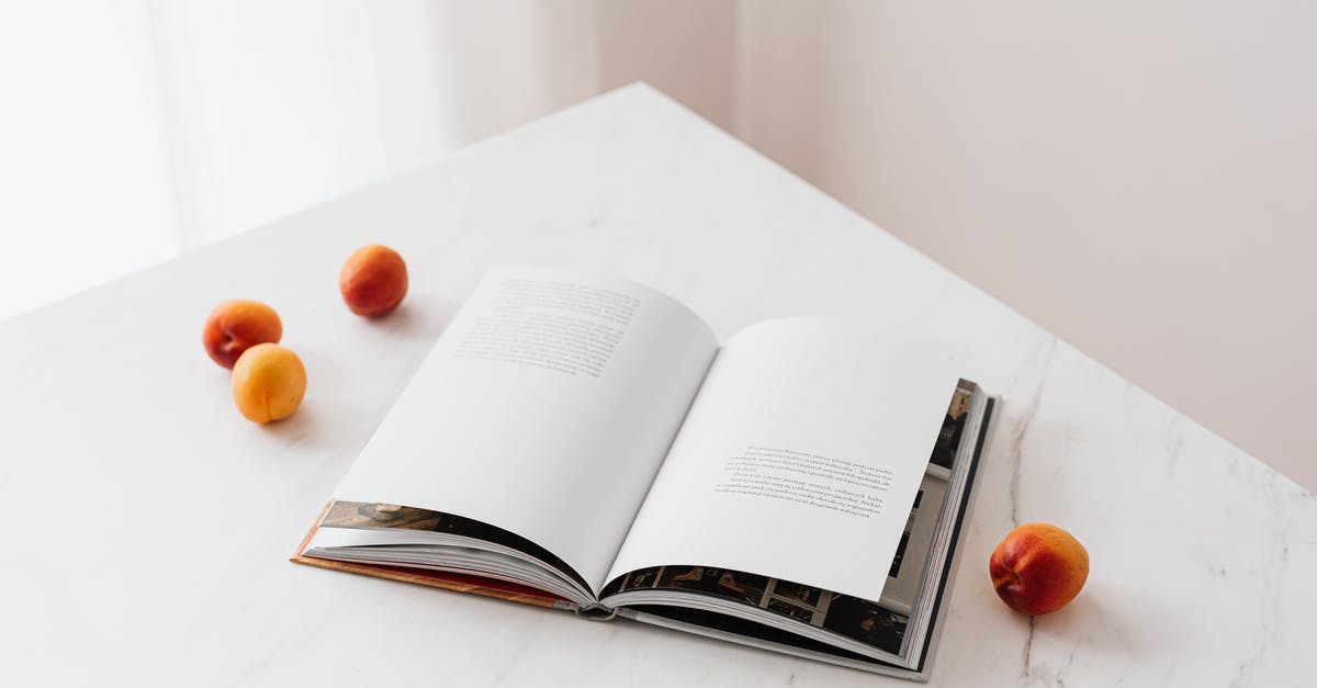 How to prevent home-made apricot marmalade from going mouldy - Opened book on table with fresh apricots