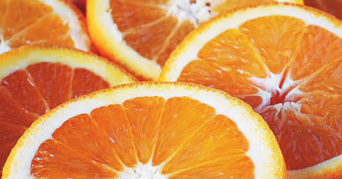 How to remove the rind from Citrus Sugar? - Sliced Oranges