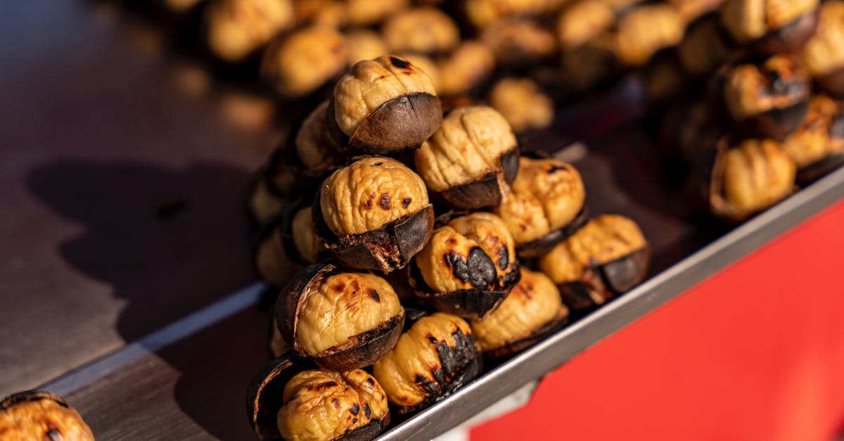How to roast chestnuts on an open fire? - Kestane