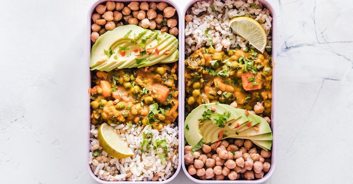 How to safely refreeze cooked beans? [duplicate] - Flat Lay Photography of Two Tray of Foods