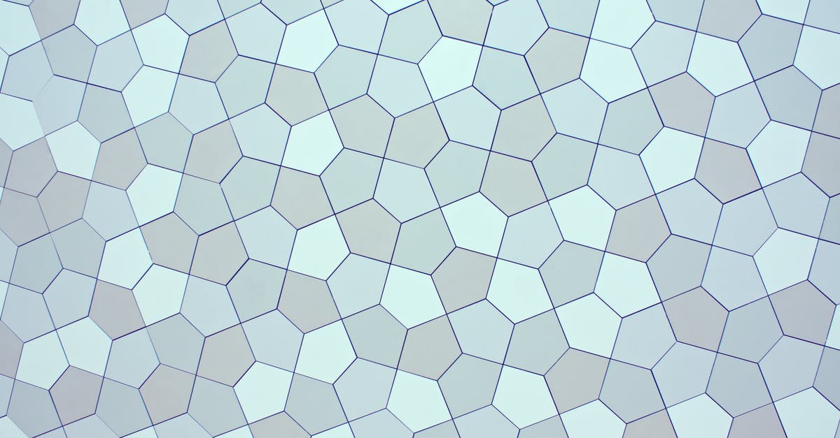 How to shape the perfect bao dough - Overhead view of creative abstract backdrop with seamless pattern representing small pentagons with straight lines