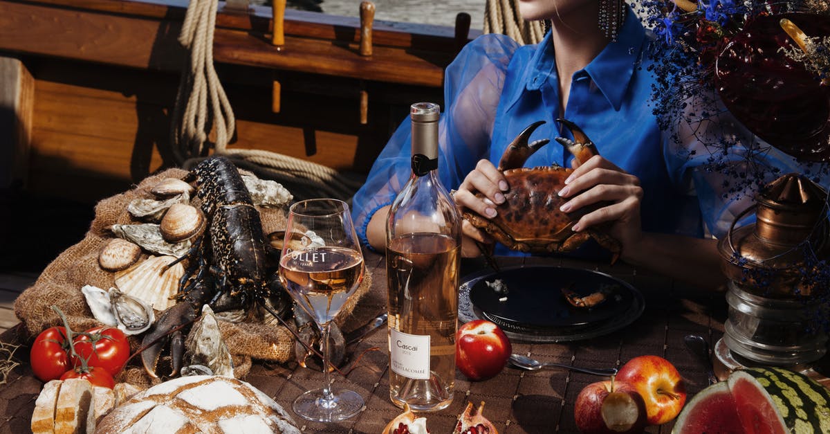 How to ship bread or bread dough? - Unrecognizable woman with delicious food on ship