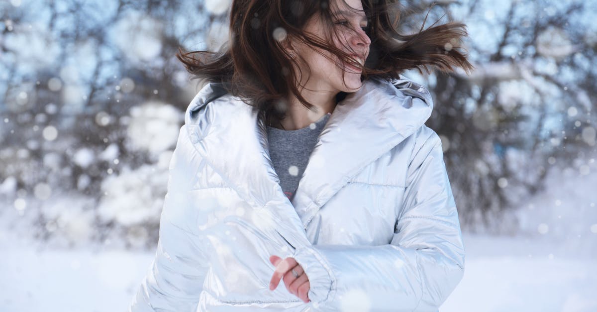 How to stop icing from running off iced buns? - Women's White Winter Coat