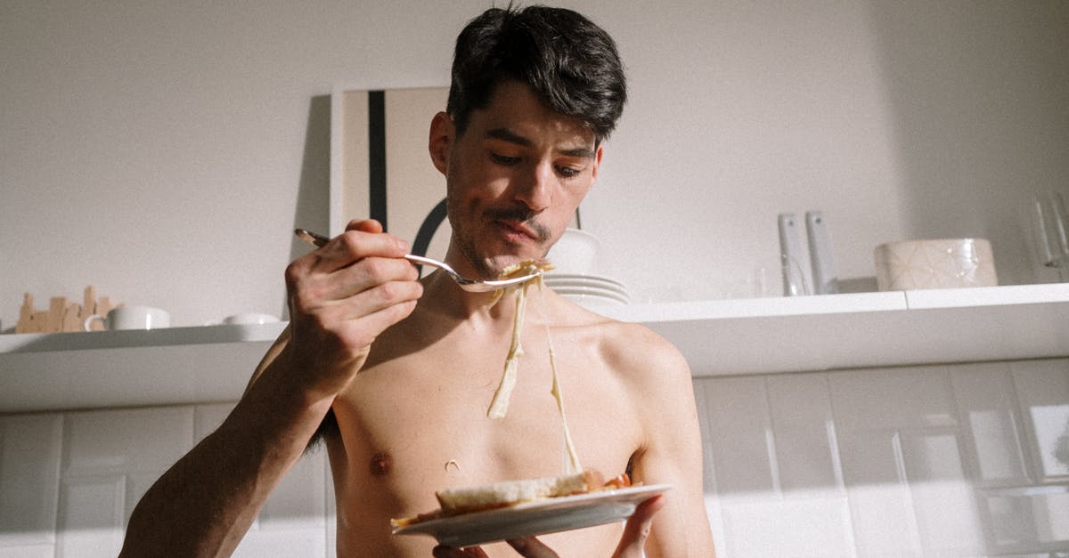 How to succeed with making omelette - Topless Man Holding Brown Wooden Tray