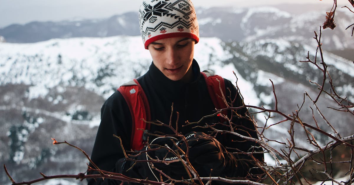 How to tell if frozen mussels are good? - Selective Focus Photography of Man Standing Beside Tree on Mountain