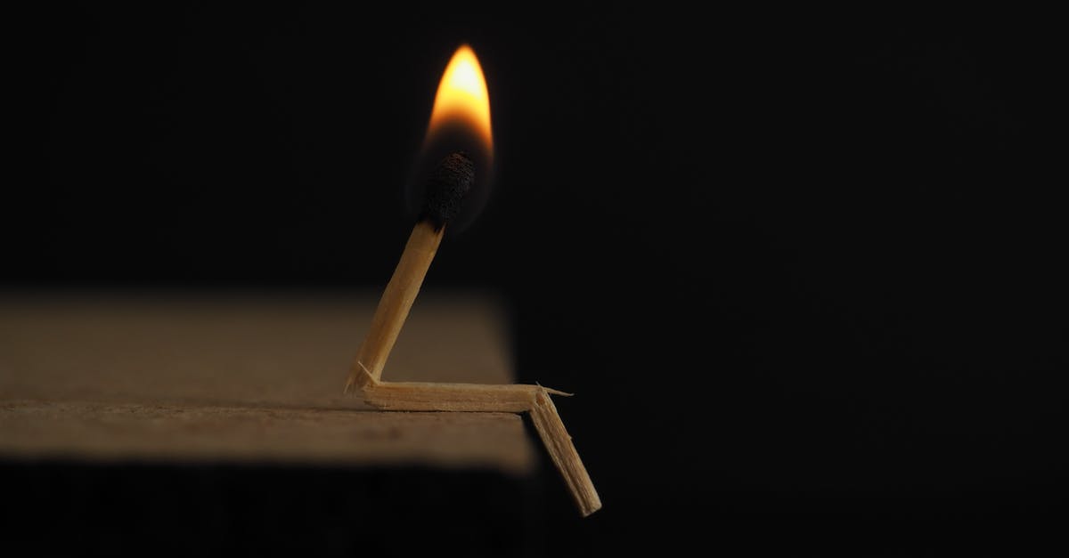 I always burn my fudge. Why? - Lighted Matchstick on Brown Wooden Surface