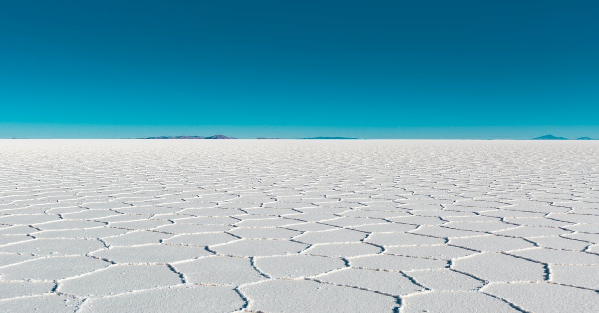 Include salt in dry premix? - Uyuni Salt Flat