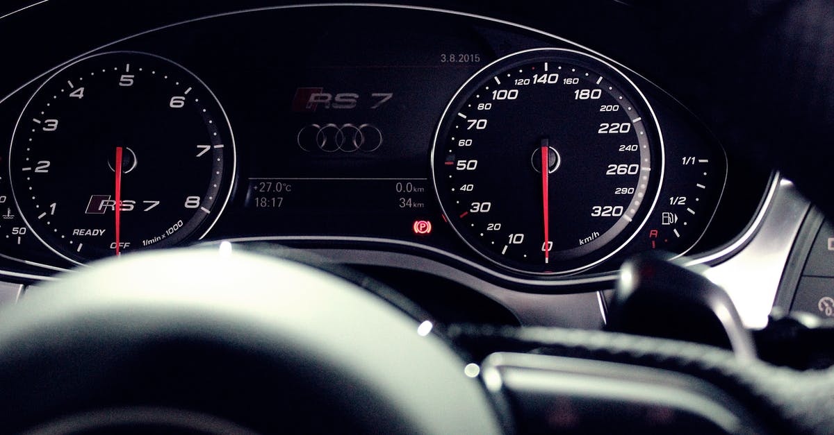 Ingredients vs. Temperature Control in Chocolate Fudge - Person Showing Audi Rs 7 Speedometer