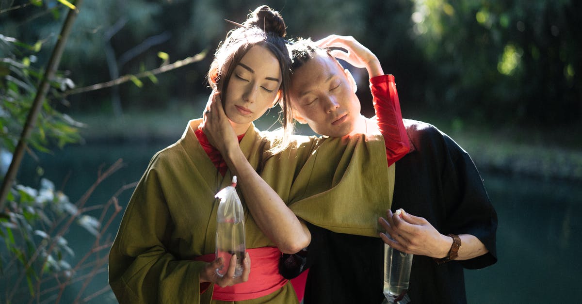 Instructions on making Japanese fish sauce? (Shottsuru) [closed] - Man And Woman With Eyes Closed Holding Plastics With Fish