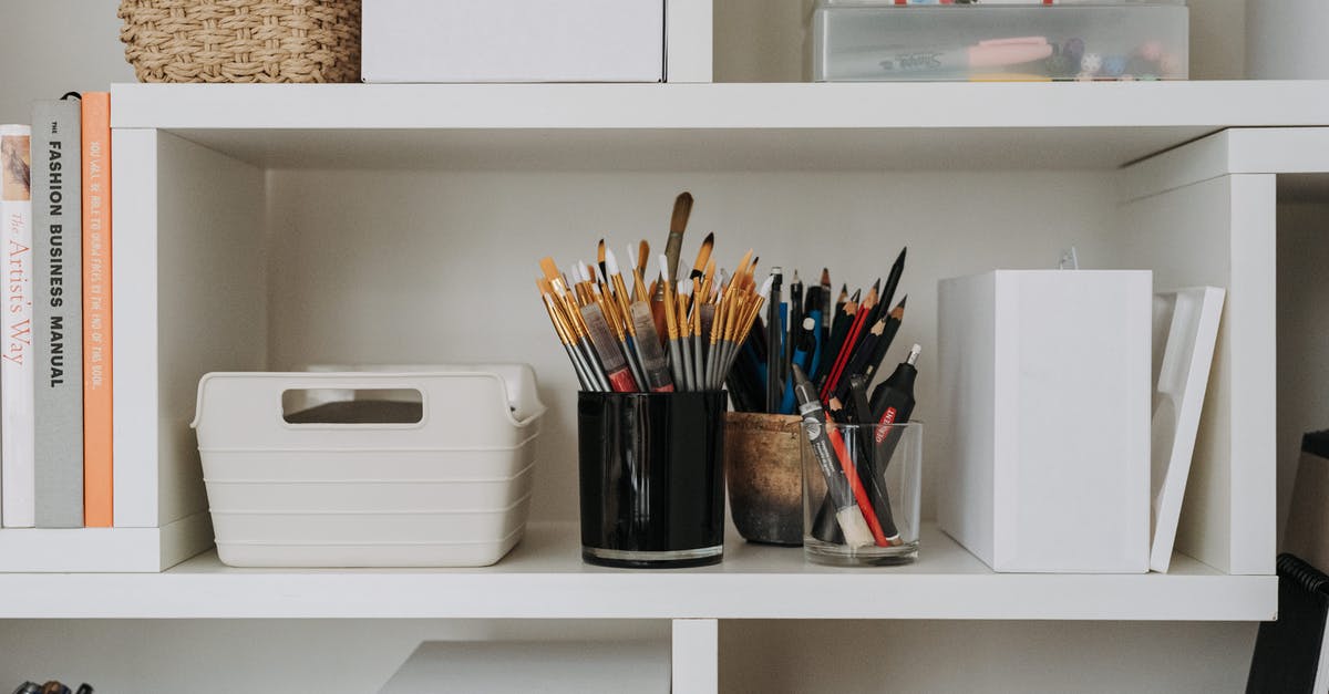 Internal temperature of cuts containing abundance of connective tissue - Art supplies on shelves in studio