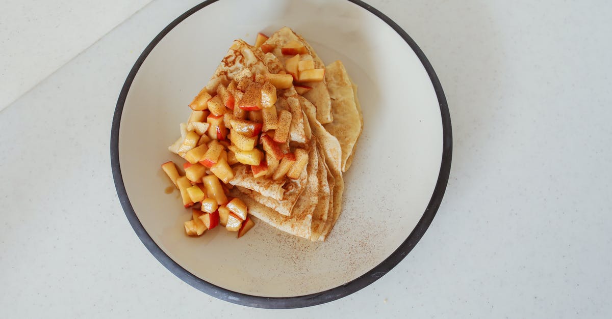 Is Apple Cinnamon Oats an Indian recipe? - Close-up of Apple Cinnamon Crepes