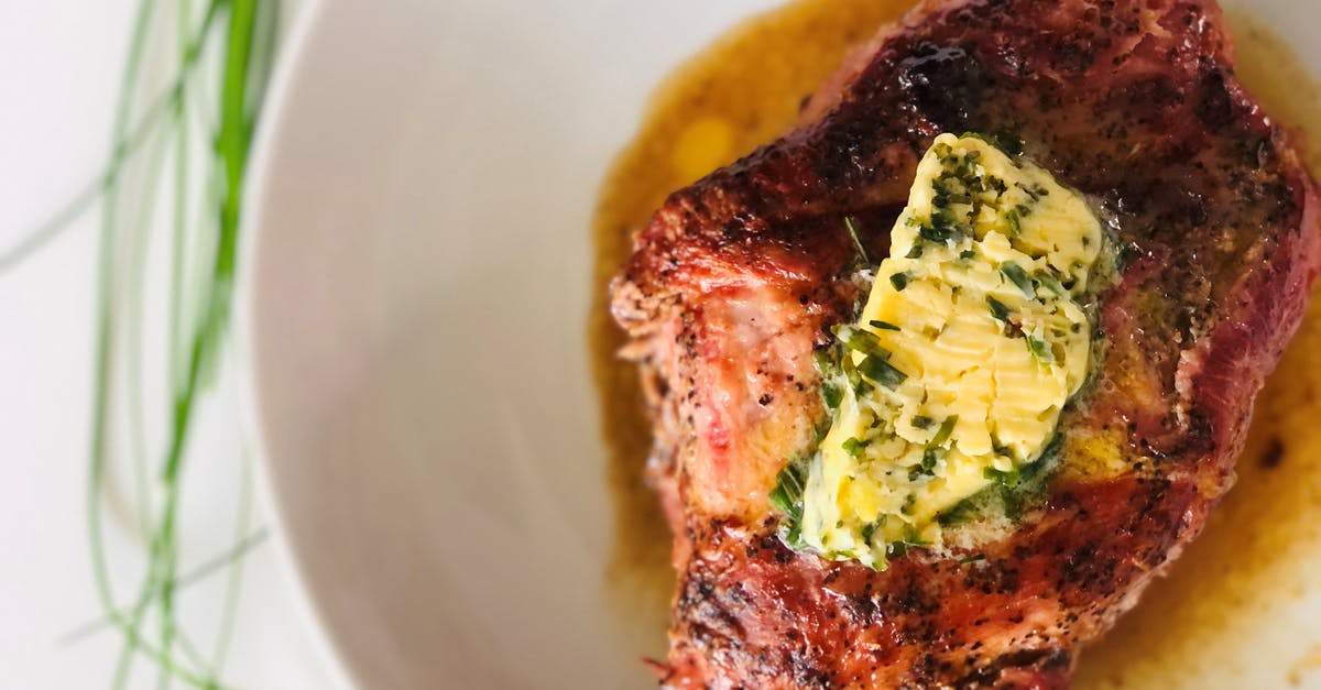 Is butter ever the same after having been melted? - A Mouthwatering Steak with Butter Topping