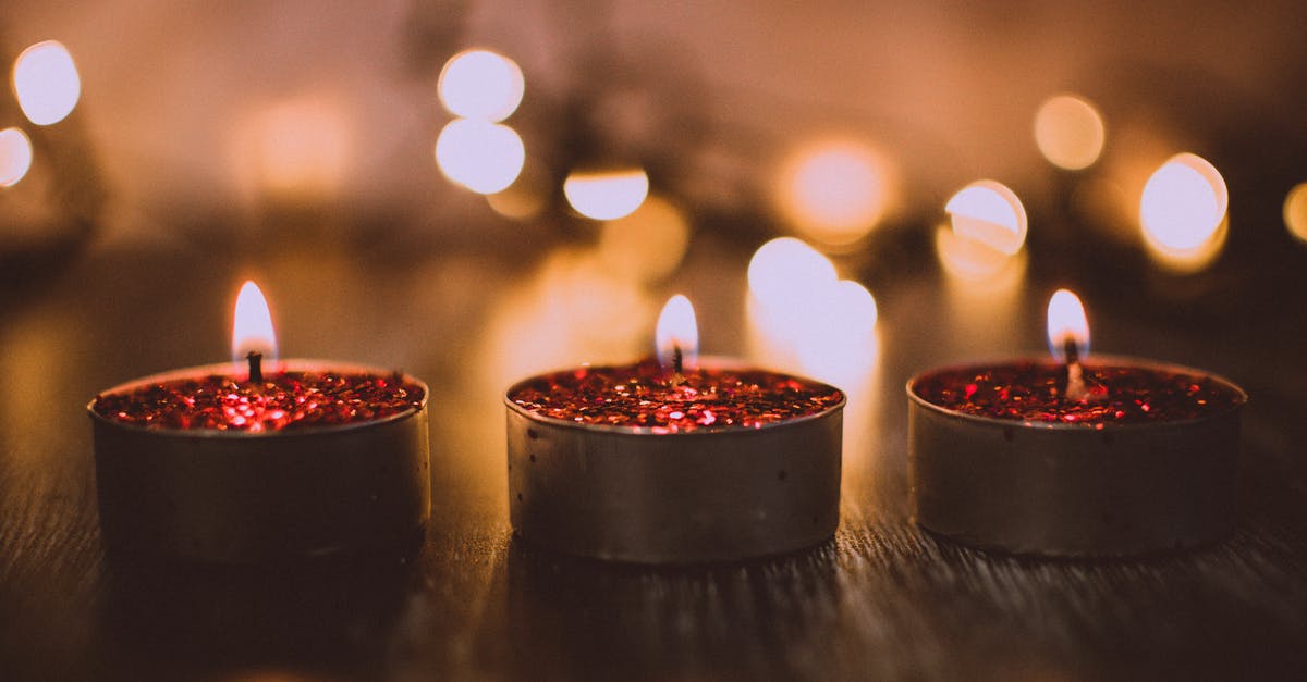 Is candle wax and cheese wax the same thing? - Macro Shot Photography of Tea Candles