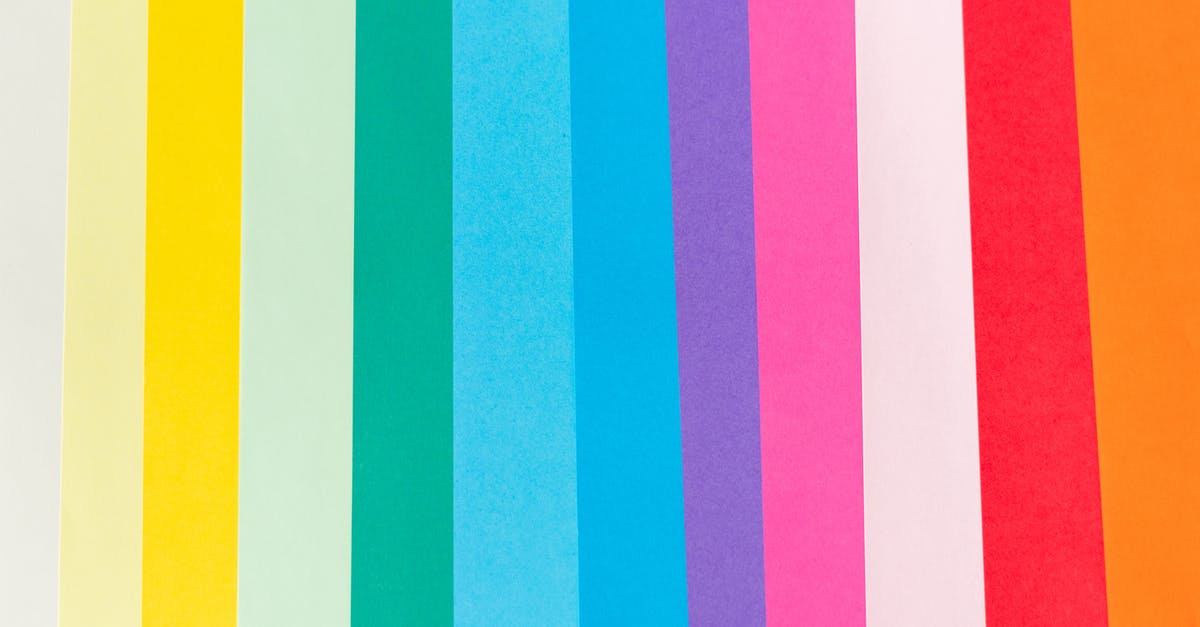 Is Irish buttermilk different from Estonian buttermilk? - Top view of palette of vibrant colorful lines with different shades in row forming abstract background