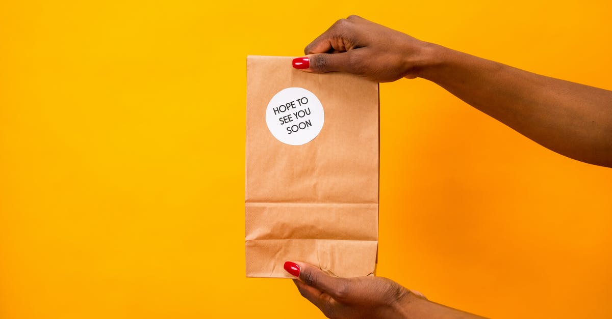 Is it advisable to sous vide in "steam fresh" bags? - Person Holding a Paper Bag