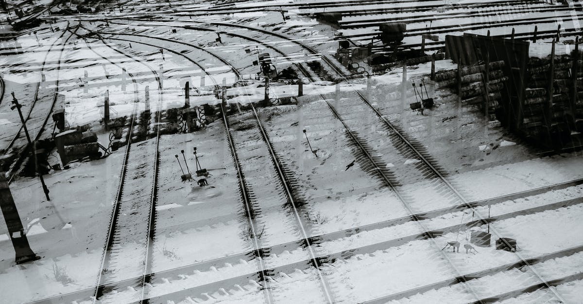 Is it bad to double freeze seafood? - Railroad tracks in winter town