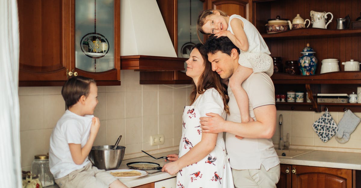 Is it better to freeze crepe batter or cooked crepes? - Family Preparing Crepes Together