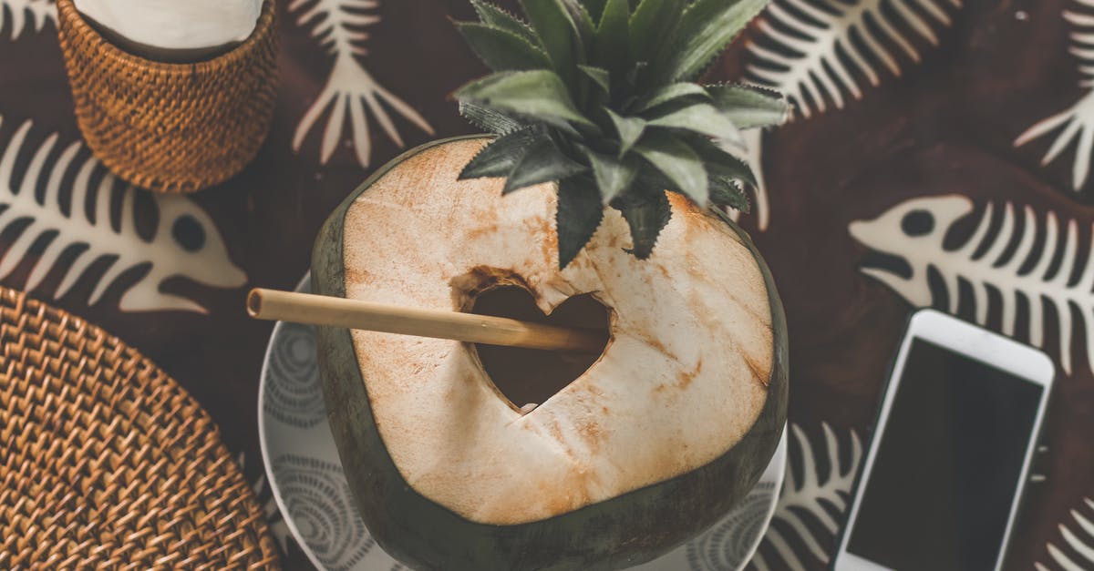 Is it possible to ferment fresh coconut or its water? - Coconut Juice With Straw Near Smartphone