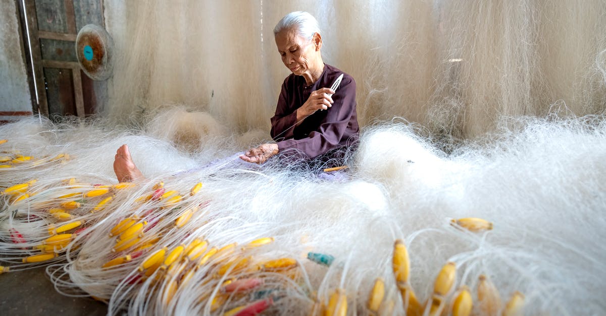 Is it possible to make a Dutch baby, or similar, without an oven? - Senior Asian woman making fishing net at home