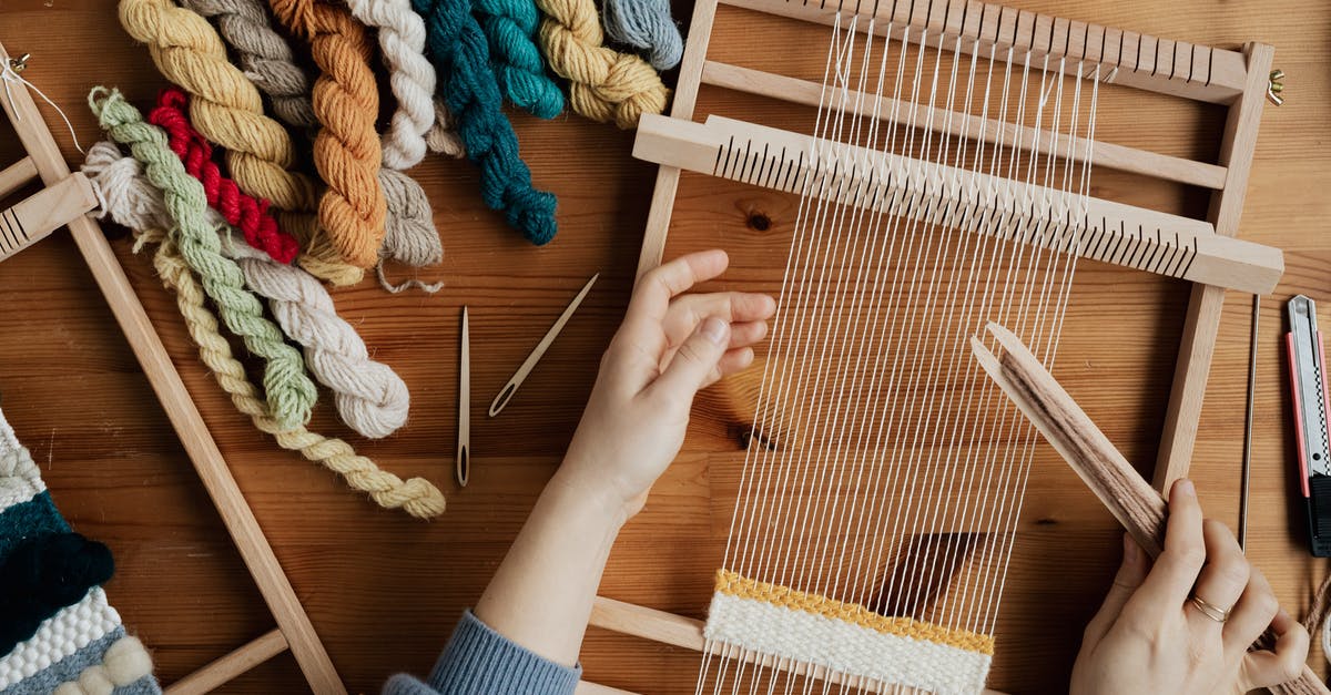 Is it possible to make homemade crème fraiche using clotted buttermilk? - Top View Photo of Person Weaving Using Hand Loom