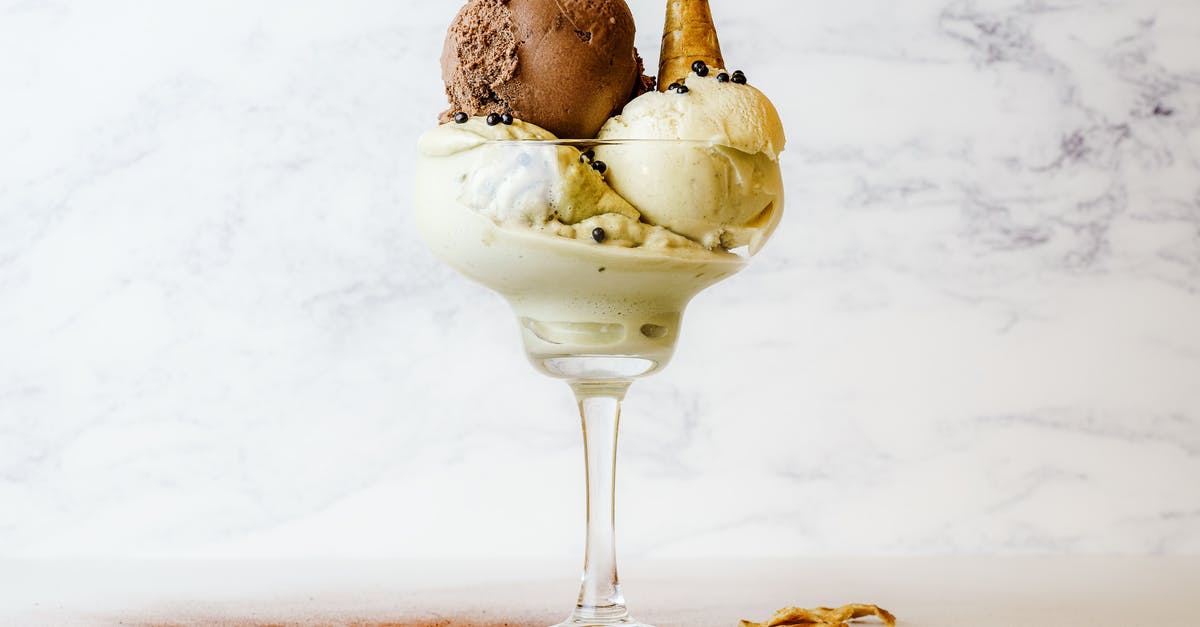 Is it possible to thicken frozen cream? - Three Scoops of Ice Cream