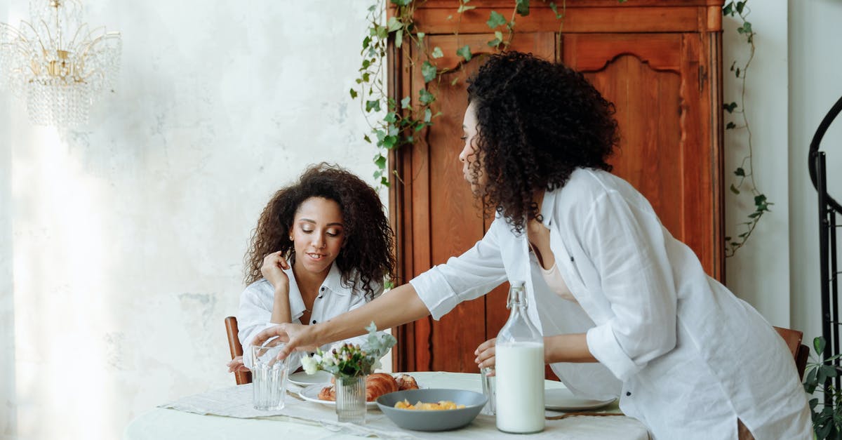 (Is it safe?) Preparing Breakfast in Bulk - Photograph of Women Having Breakfast Together