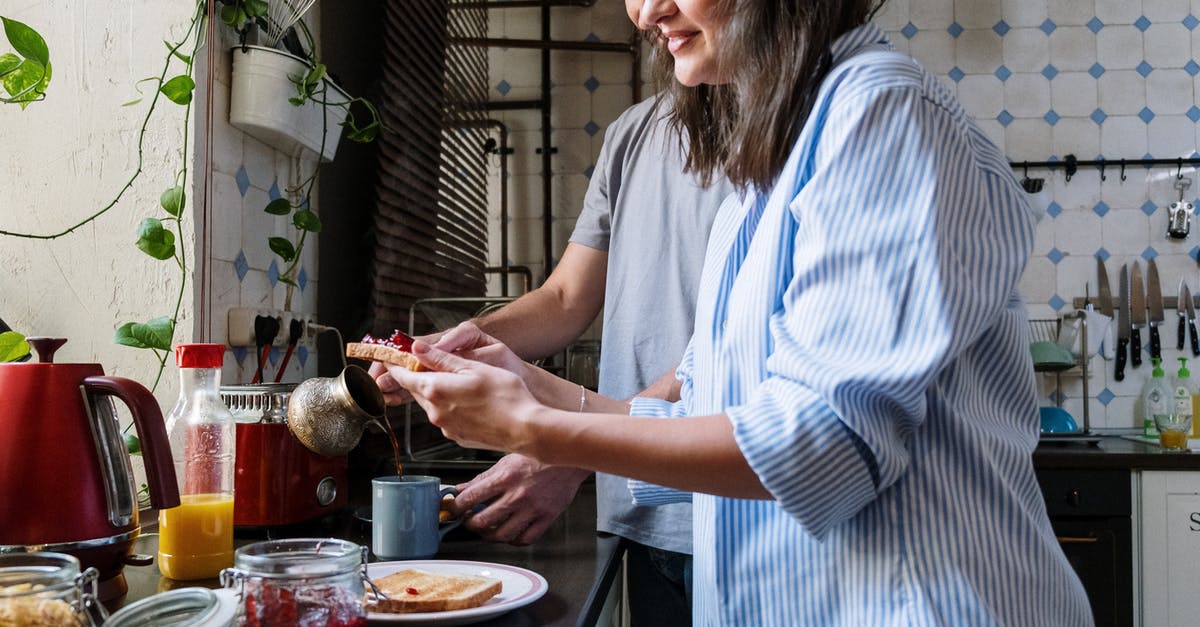 (Is it safe?) Preparing Breakfast in Bulk - Couple Preparing Breakfast in the Kitchen