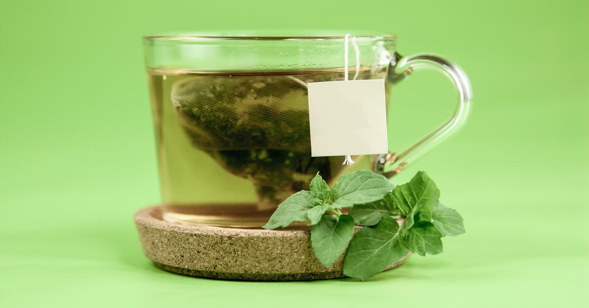 Is it safe to drink Lipton green tea (tea bag) that has a production date of November 2018? - Tea cup with mint leaves