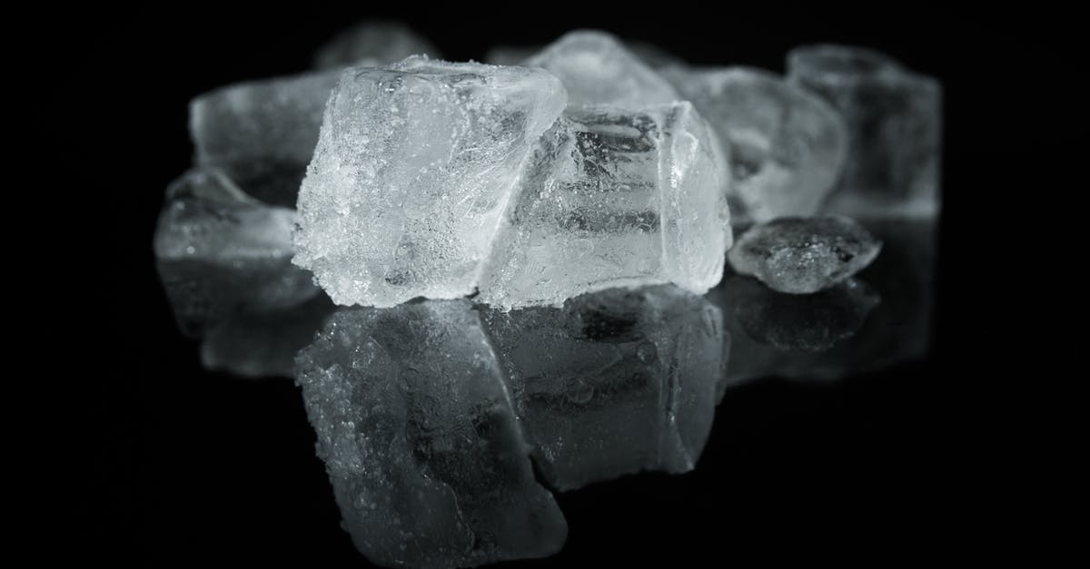 Is it safe to refreeze ice cubes? - Ice Cubes