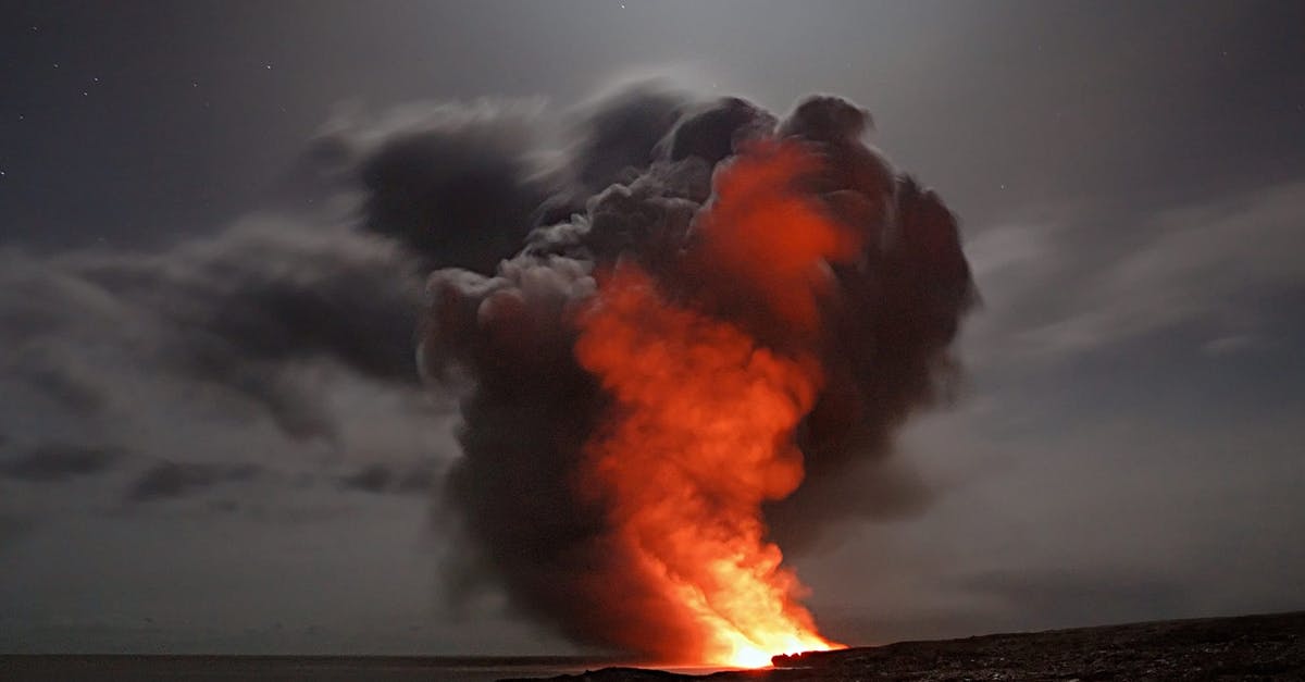 Is it too dangerous to smoke a stuffed turkey? - Black Smoke Coming From Fire