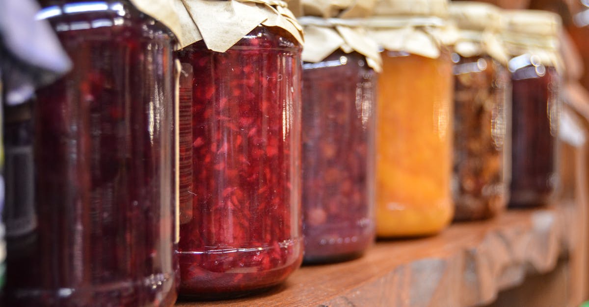 Is it valid to claim that a jam contains no preservatives? - Clear Glass Mason Jars