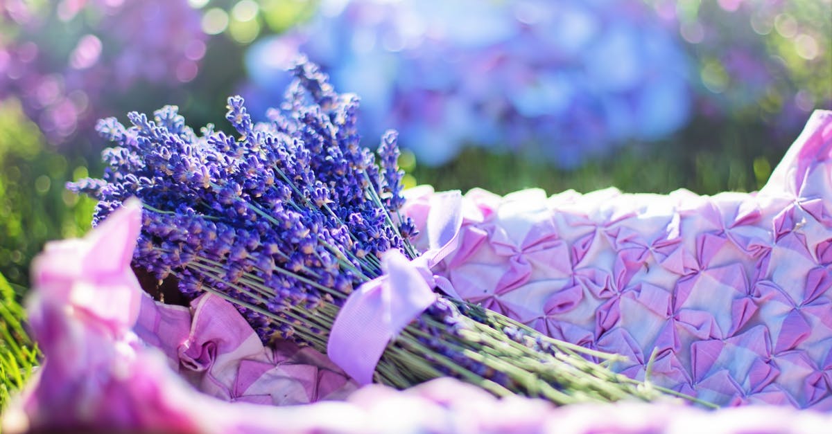 Is lavender used to season food? - Focus Photo of Lavender on Basket