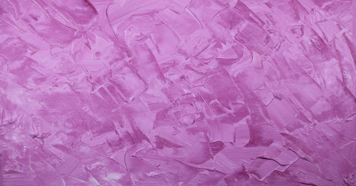 Is my soymilk curdled? - Purple Abstract Painting