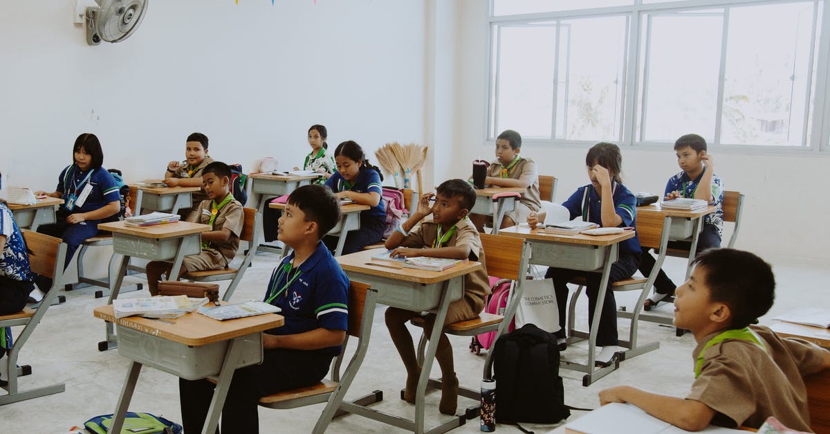 Is pad thai actually Thai? - Children Sitting on School Chairs