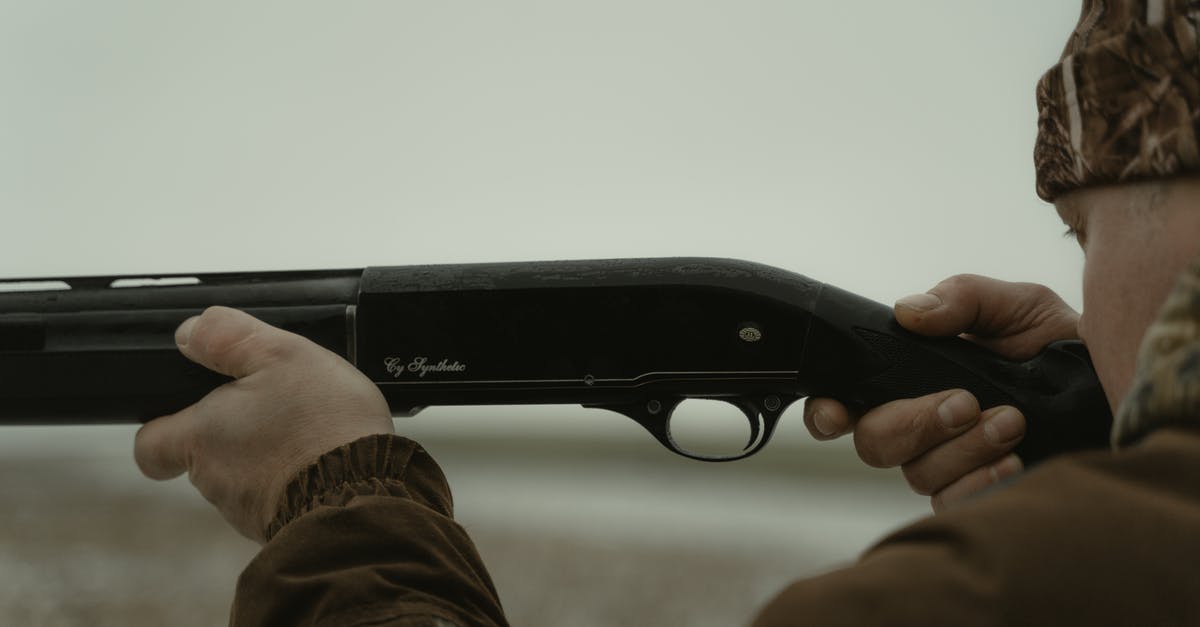 Is poaching a foie gras torchon really necessary? - Photo of  Man Using His Gun