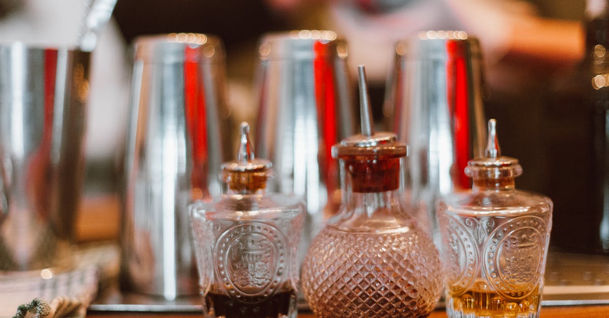 Is "angostura" (as in bitters) a flavor? - Clear Glass Perfume Bottle on Brown Wooden Table