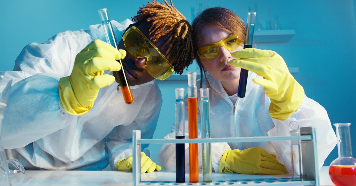 Is "until juices run clear" a valid test for poultry doneness? Why or why not? - A Man and a Woman Holding a Test Tube
