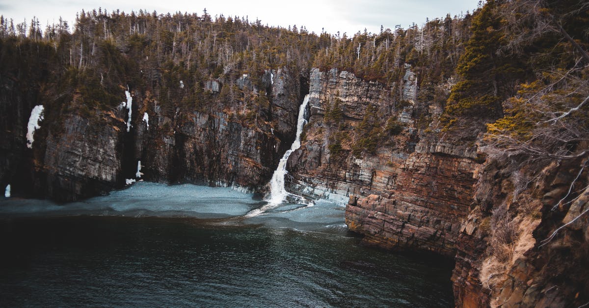 Is rapid cooling and thawing worth it? - Spectacular scenery of rough mountain formation with rapid splashing waterfall flowing into calm lake